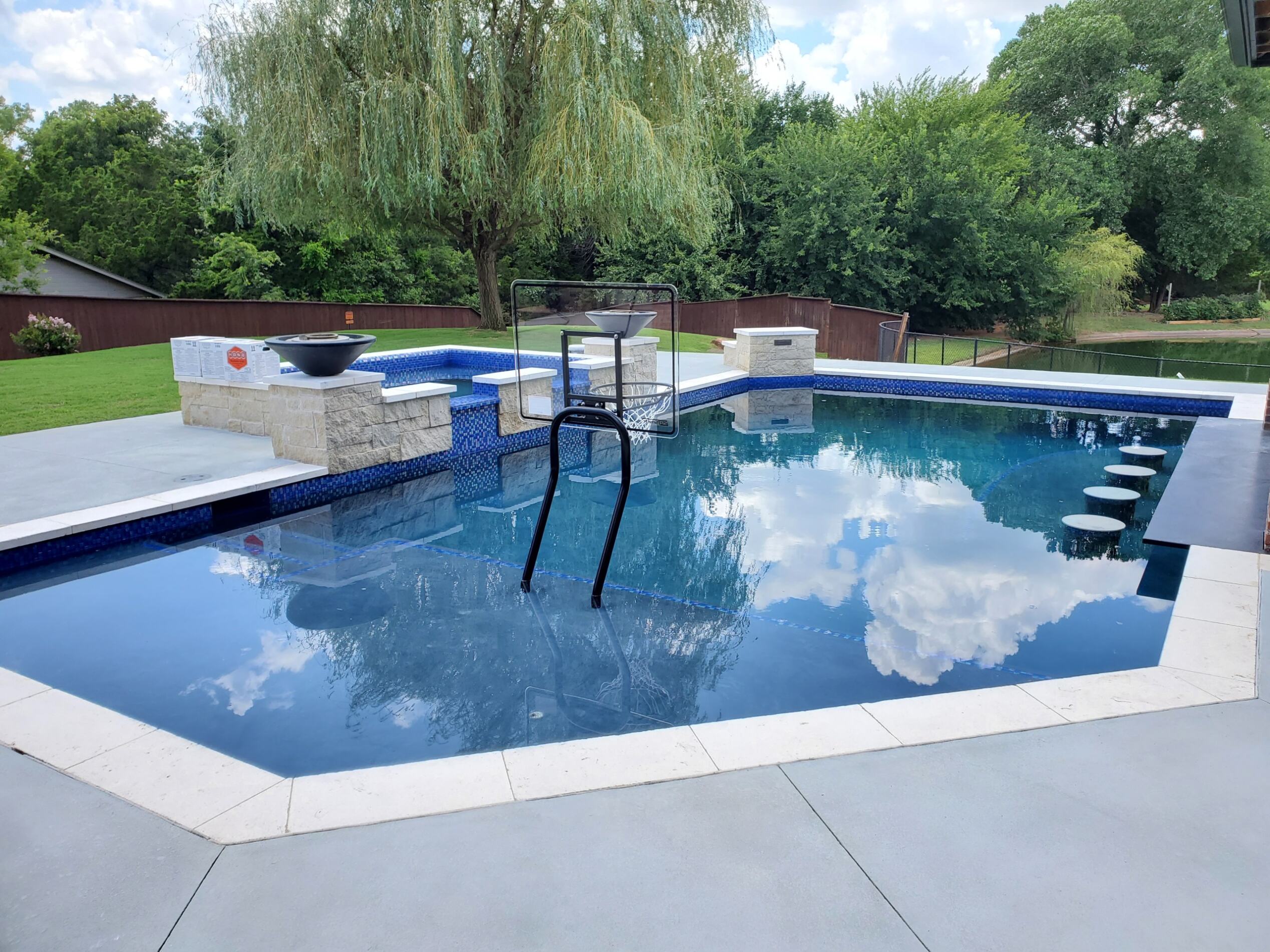 Pool and hot tub